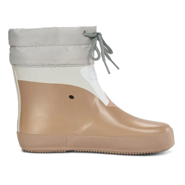 VIKING RUBBER BOOTS ALV BAREFOOT PAW PRINT BEIGE
