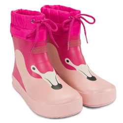 KALOSZE VIKING ALV BAREFOOT PAW PRINT LIGHT PINK/MAGENTA