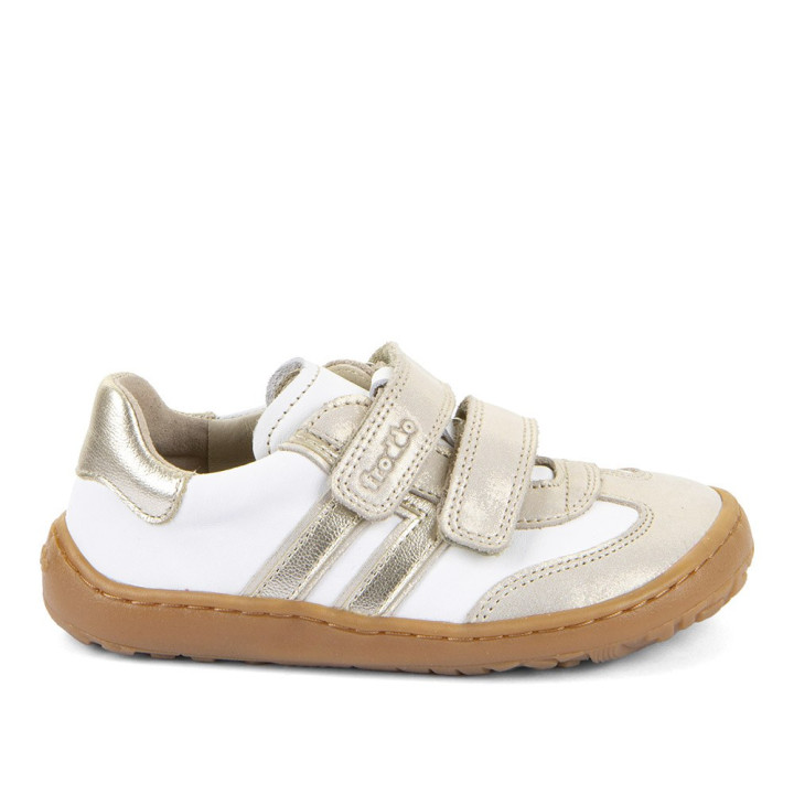 PÓŁBUTY FRODDO BAREFOOT F-MOTION WHITE/GOLD
