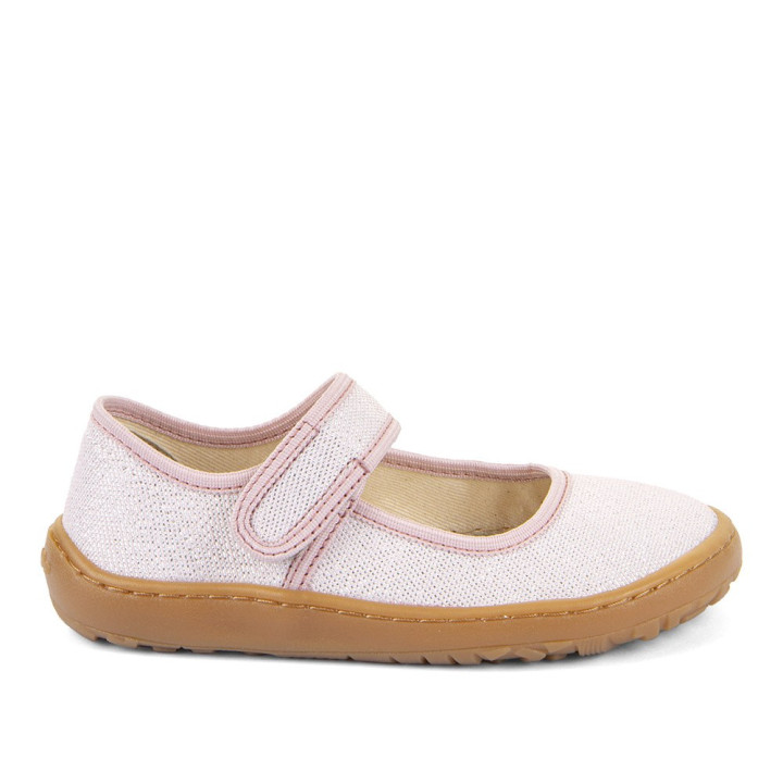 SLIPPERS FRODDO BAREFOOT CANVAS BALLETTY PINK SHINE