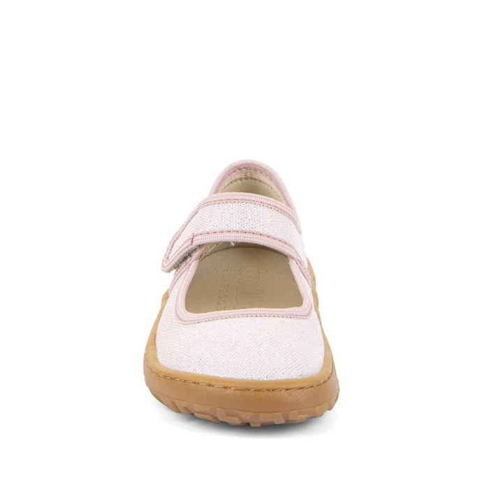 SLIPPERS FRODDO BAREFOOT CANVAS BALLETTY PINK SHINE