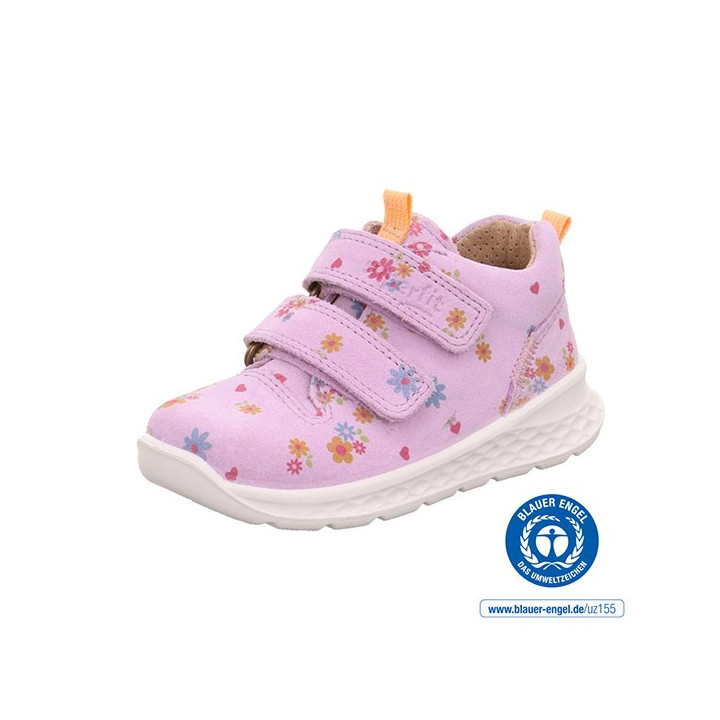SNEAKERSY SUPERFIT BREEZE LILA/MEHRFARBIG 1-000363-8550