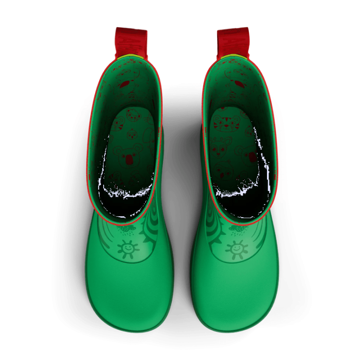 RAINBOOT BAREFOOT AFFENZAHN VEGAN PLASHY FROG