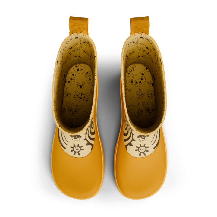 KALOSZE BAREFOOT AFFENZAHN VEGAN PLASHY TIGER