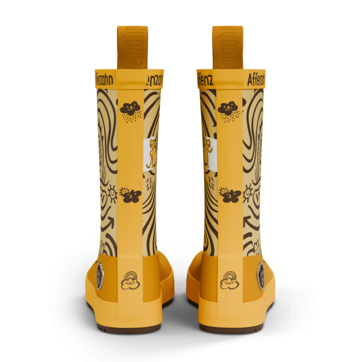RAINBOOT BAREFOOT AFFENZAHN VEGAN PLASHY TIGER