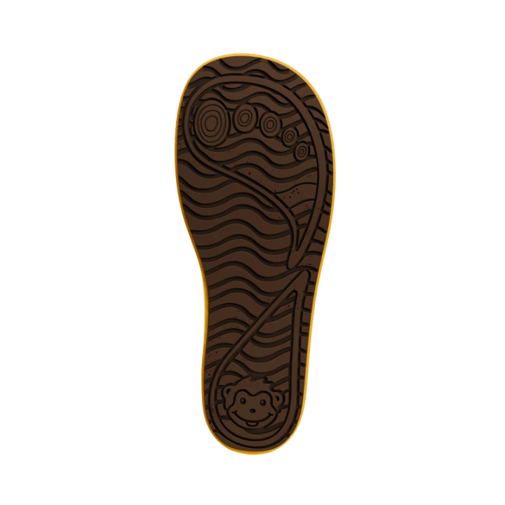 KALOSZE BAREFOOT AFFENZAHN VEGAN PLASHY TIGER