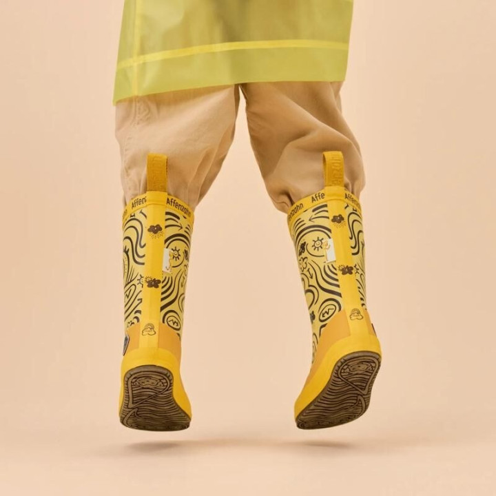 RAINBOOT BAREFOOT AFFENZAHN VEGAN PLASHY TIGER