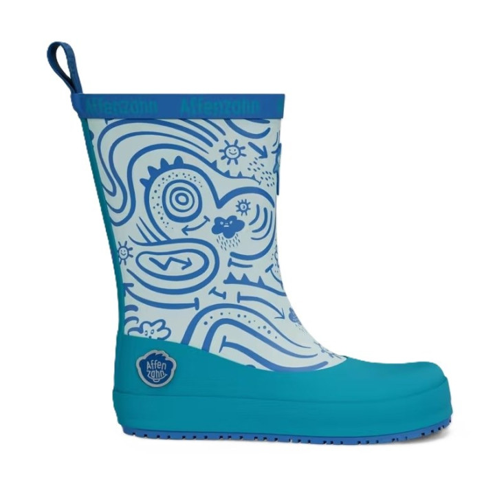 KALOSZE BAREFOOT AFFENZAHN VEGAN PLASHY SHARK