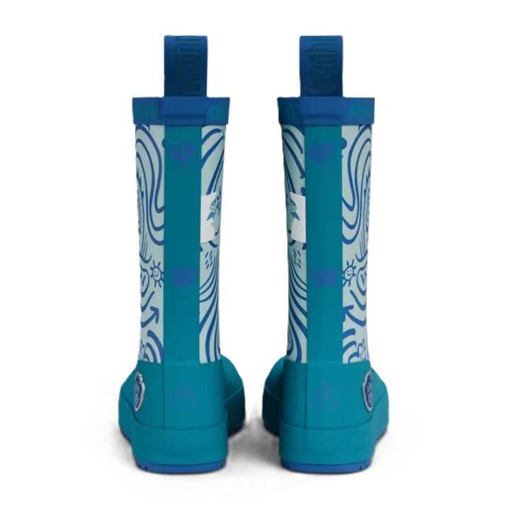 KALOSZE BAREFOOT AFFENZAHN VEGAN PLASHY SHARK