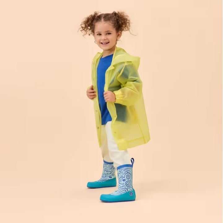 RAINBOOT BAREFOOT AFFENZAHN VEGAN PLASHY SHARK