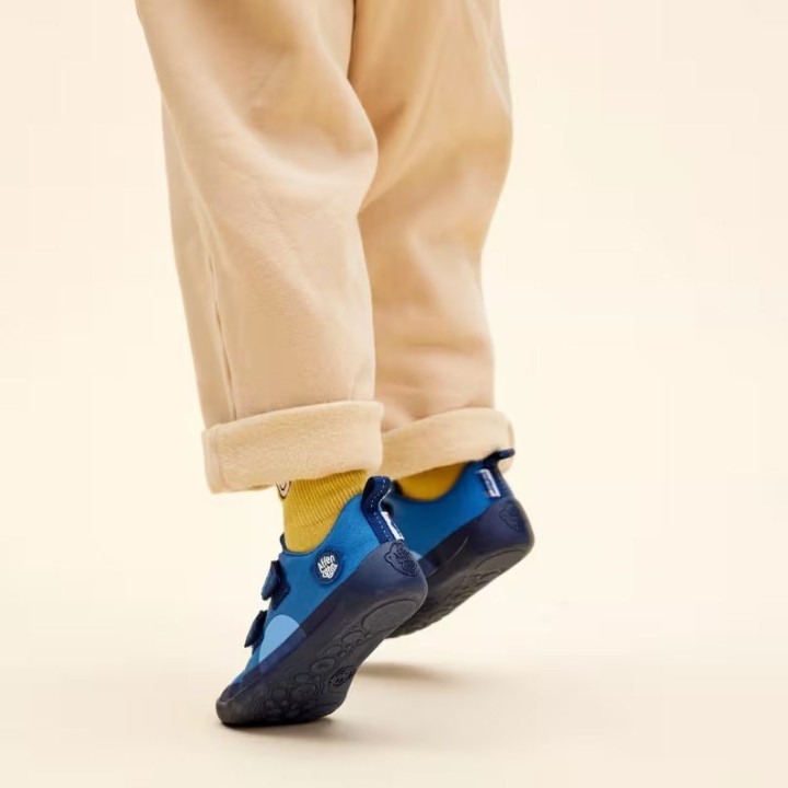 BAREFOOT AFFENZAHN SNEAKER COTTON LUCKY BEAR