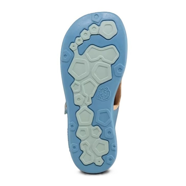 BAREFOOT AFFENZAHN SANDAL LEATHER AIRY SHARK