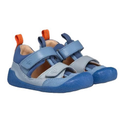 BAREFOOT AFFENZAHN PREWALKER SANDAL LEATHER FREELY ELEPHANT