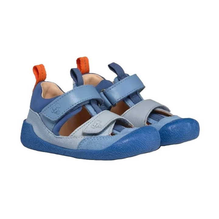 SANDAŁY BAREFOOT AFFENZAHN PREWALKER LEATHER FREELY ELEPHANT