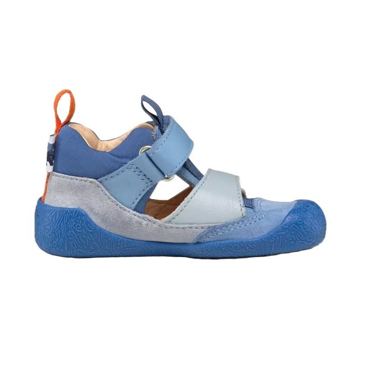BAREFOOT AFFENZAHN PREWALKER SANDAL LEATHER FREELY ELEPHANT