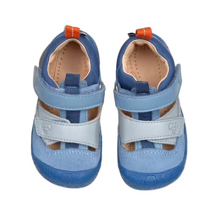 BAREFOOT AFFENZAHN PREWALKER SANDAL LEATHER FREELY ELEPHANT