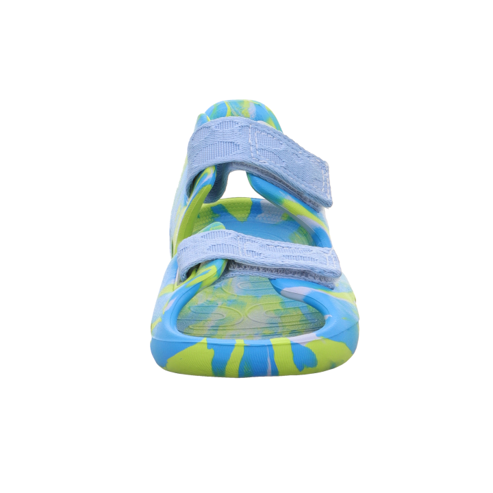SANDAŁY BAREFOOT SUPERFIT SPLASH-S TURKIS/HELLGRUN 1-000991-8400
