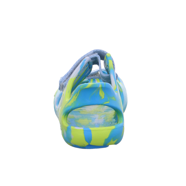 SANDAŁY BAREFOOT SUPERFIT SPLASH-S TURKIS/HELLGRUN 1-000991-8400