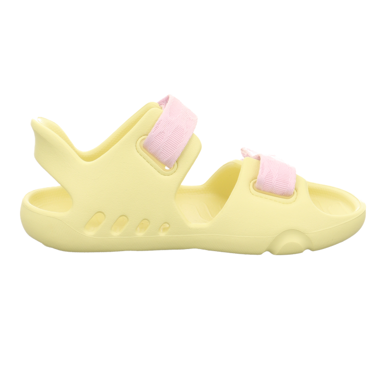 SANDALS BAREFOOT SUPERFIT SPLASH-S GELB/ROSA 1-000991-6000