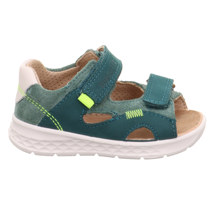 SANDALS SUPERFIT LAGOON MEHRFARBIG/GRUN 1-000510-9010