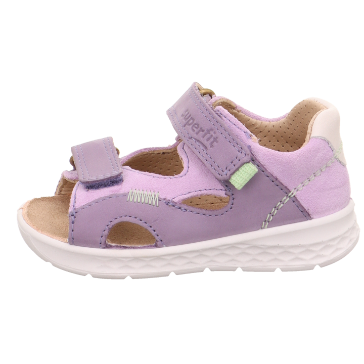 SANDAŁY SUPERFIT LAGOON MEHRFARBIG/LILA 1-000510-9020