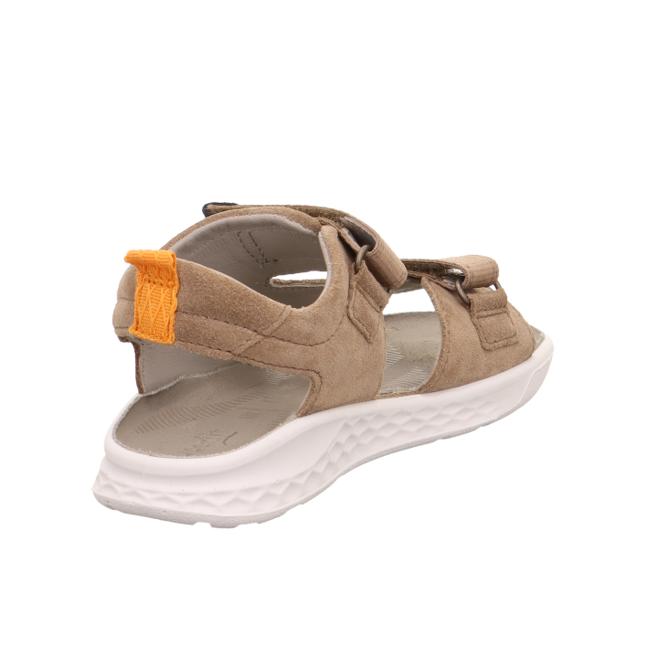 SANDALS SUPERFIT LAGOON MIDI BRAUN/ORANGE 1-001041-3000