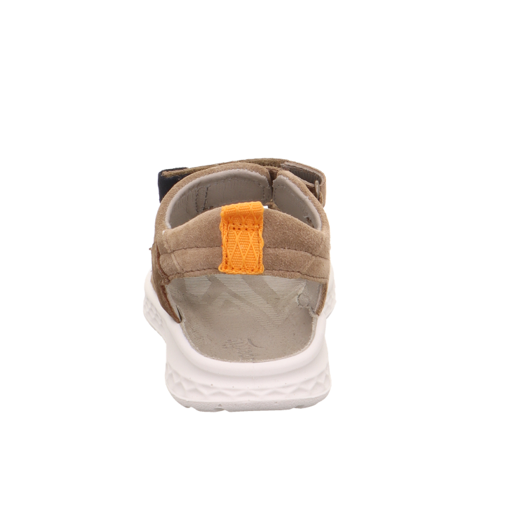 SANDALS SUPERFIT LAGOON MIDI BRAUN/ORANGE 1-001041-3000