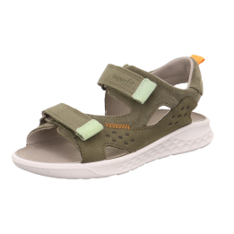 SANDAŁY SUPERFIT LAGOON MIDI GRUN/ORANGE 1-001041-7010