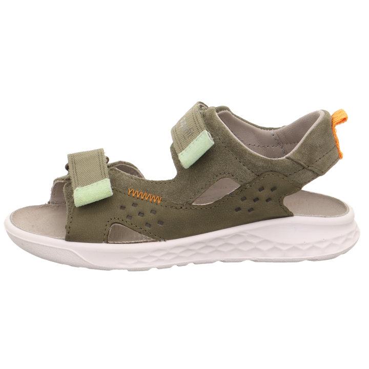 SANDAŁY SUPERFIT LAGOON MIDI GRUN/ORANGE 1-001041-7010