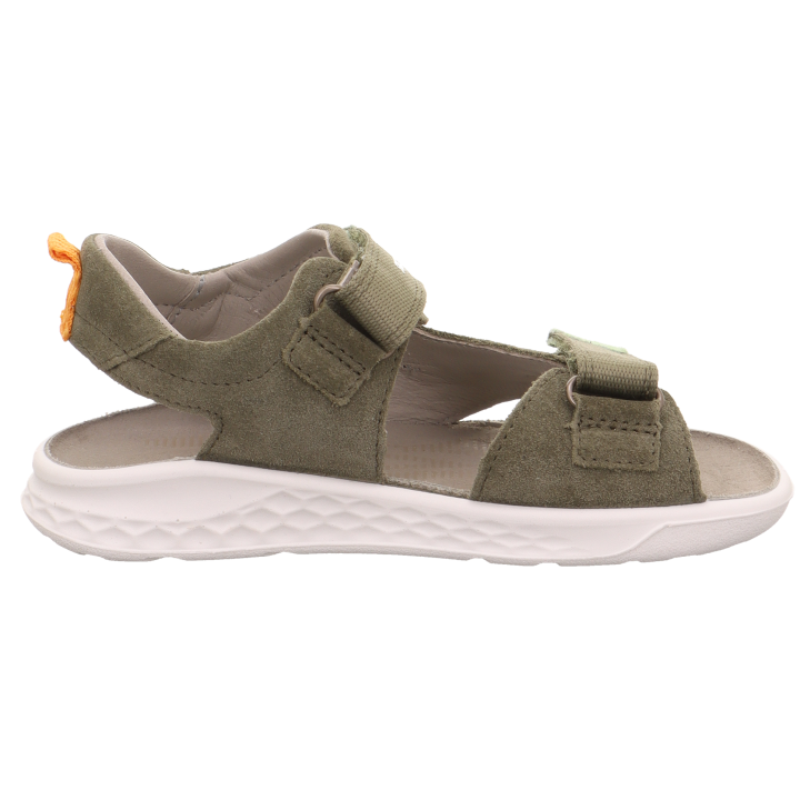 SANDALS SUPERFIT LAGOON MIDI GRUN/ORANGE 1-001041-7010