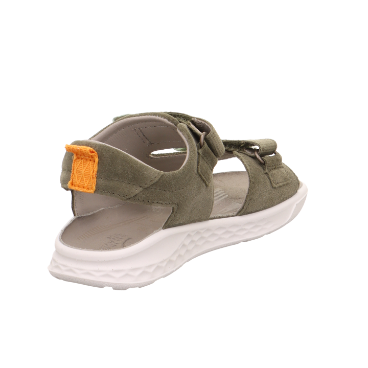 SANDALS SUPERFIT LAGOON MIDI GRUN/ORANGE 1-001041-7010