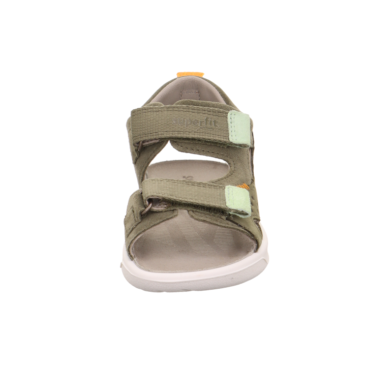 SANDAŁY SUPERFIT LAGOON MIDI GRUN/ORANGE 1-001041-7010