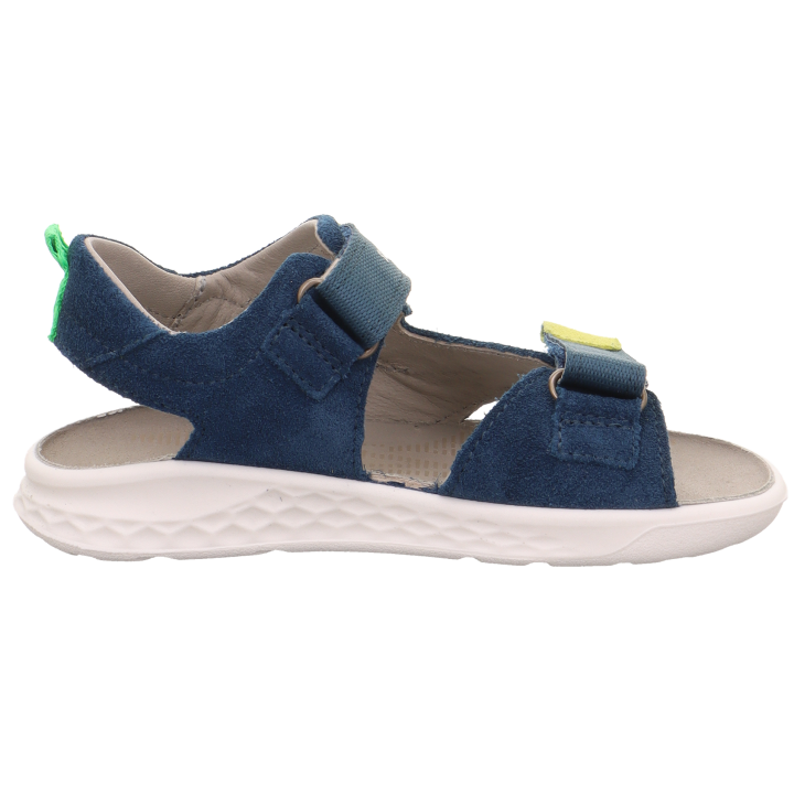 SANDAŁY SUPERFIT LAGOON MIDI BLAU/GELB 1-001041-8000