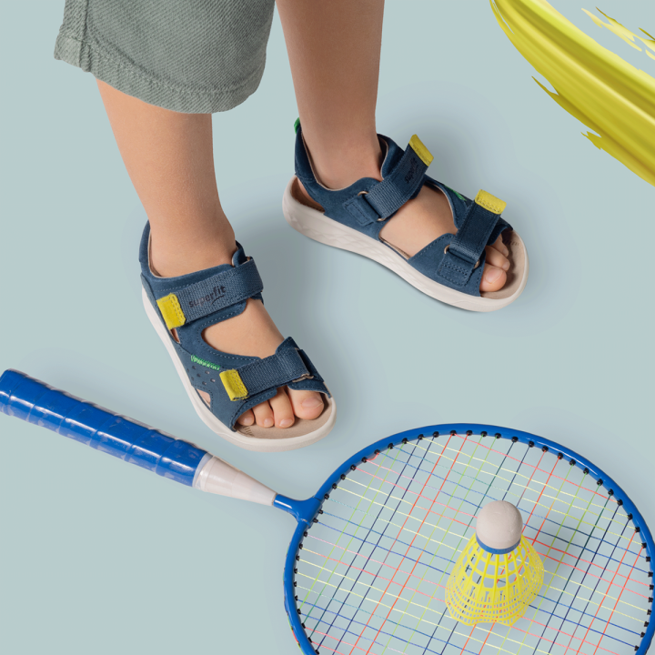 SANDAŁY SUPERFIT LAGOON MIDI BLAU/GELB 1-001041-8000