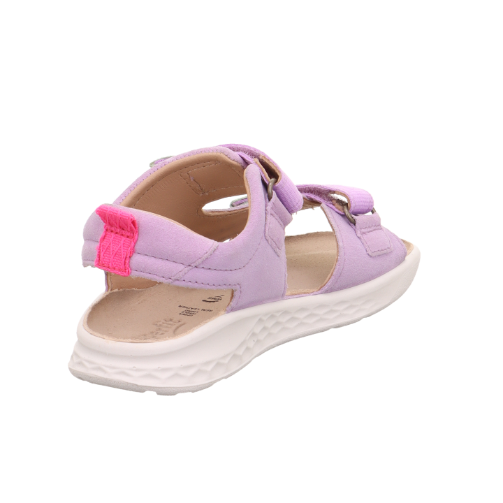SANDAŁY SUPERFIT LAGOON MIDI LILA/GRUN 1-001041-8500