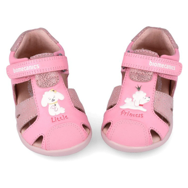 SANDALS BAREFOOT BIOMECANICS FIRST STEPS 262160-A711 CANDY