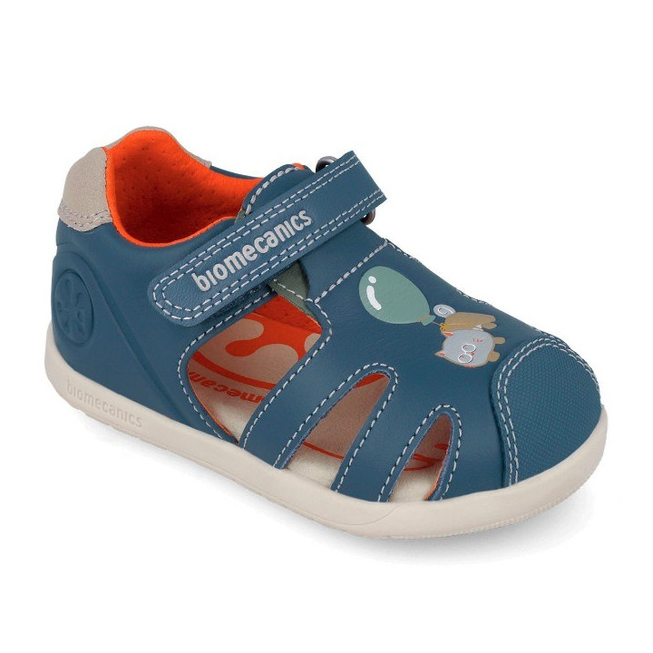 SANDAŁY BAREFOOT BIOMECANICS FIRST STEPS 262167-A556 PETROL