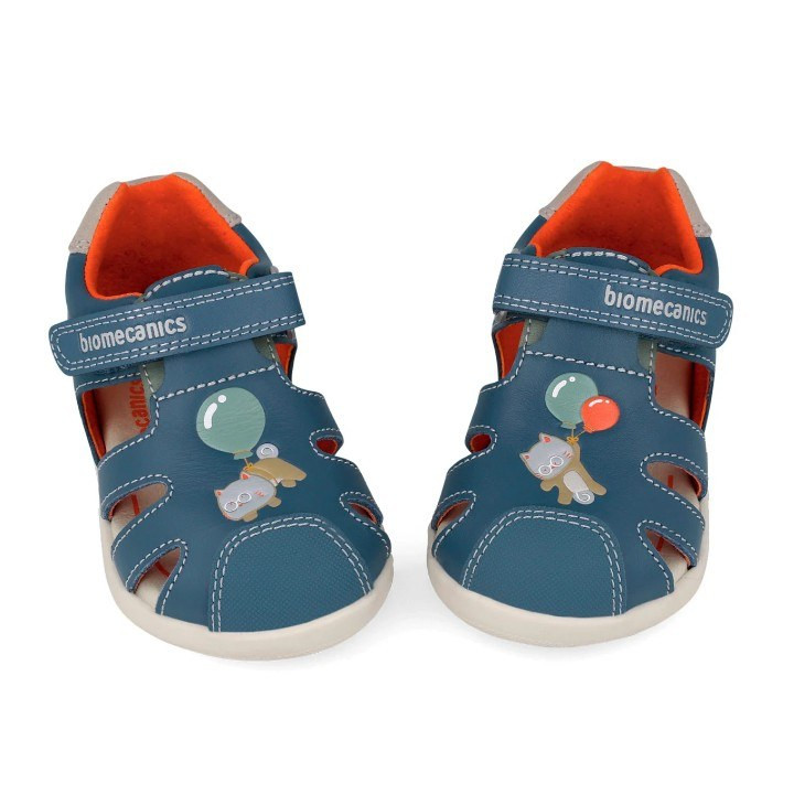 SANDALS BAREFOOT BIOMECANICS FIRST STEPS 262167-A556 PETROL