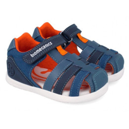 SANDAŁY BAREFOOT BIOMECANICS FIRST STEPS 262168-A556 PETROL