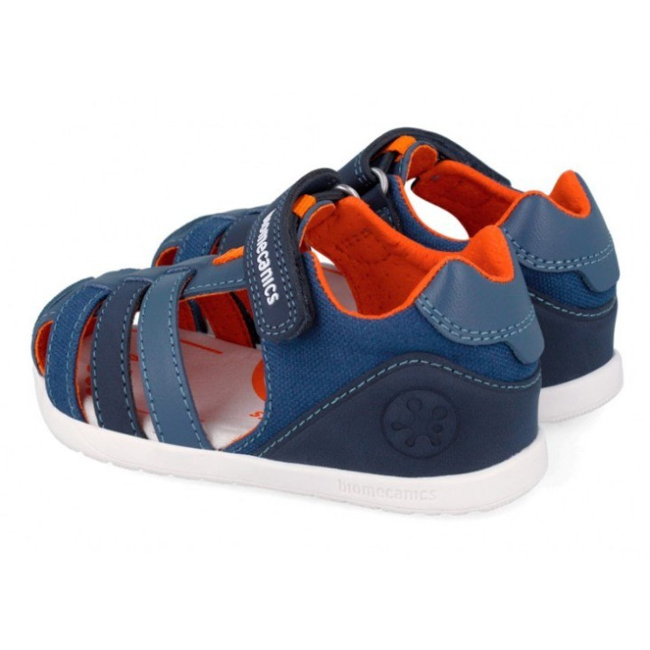SANDALS BAREFOOT BIOMECANICS FIRST STEPS 262168-A556 PETROL