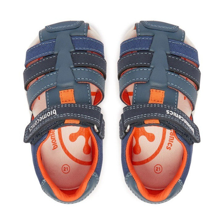 SANDALS BAREFOOT BIOMECANICS FIRST STEPS 262168-A556 PETROL