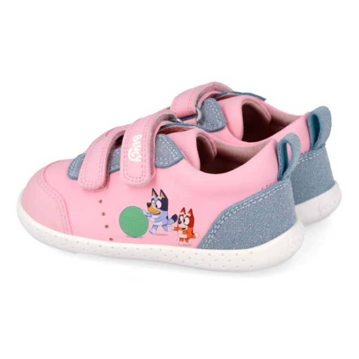 SNEAKERS BAREFOOT GARVALIN FIRST STEPS 262852-A032 BLUEY ROSA
