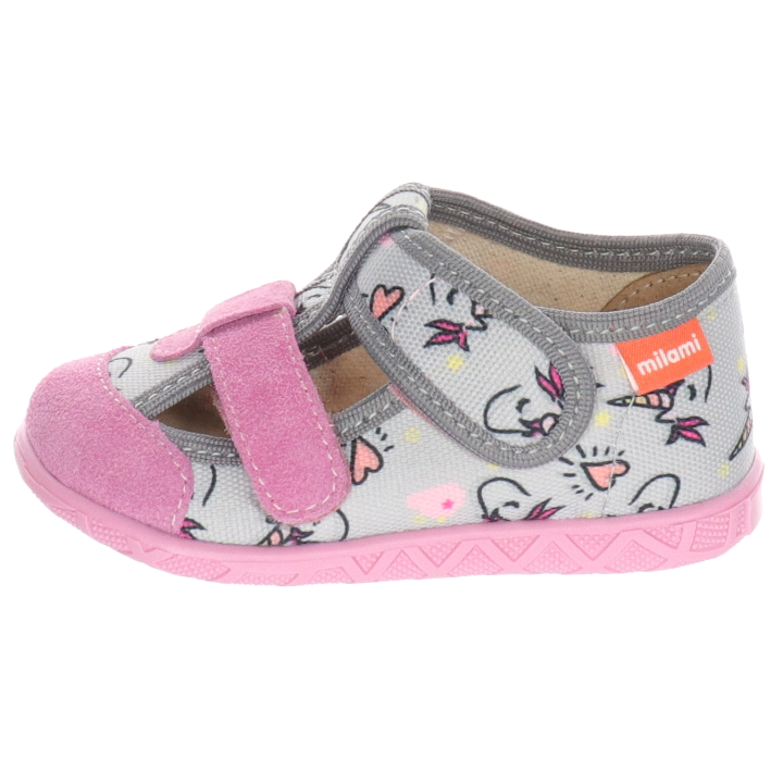 PANTOFLE KAPCIE MILAMI GREY 118-BR-29