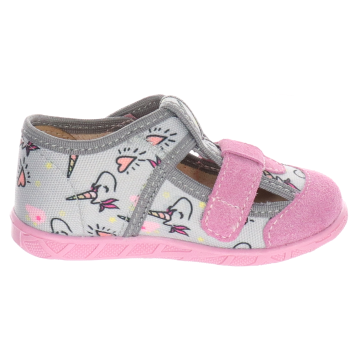 PANTOFLE KAPCIE MILAMI GREY 118-BR-29