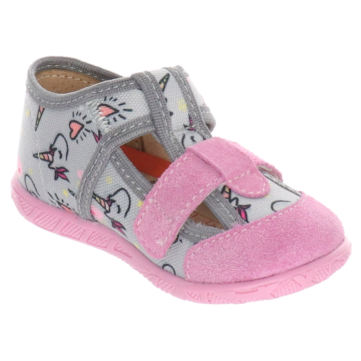 PANTOFLE KAPCIE MILAMI GREY 118-BR-29