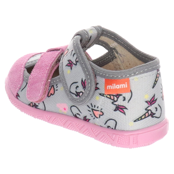 PANTOFLE KAPCIE MILAMI GREY 118-BR-29