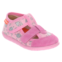 PANTOFLE KAPCIE MILAMI PINK 118-BR-61