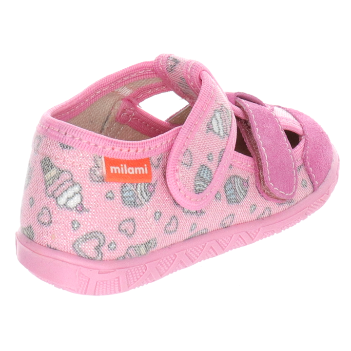 PANTOFLE KAPCIE MILAMI PINK 118-BR-61
