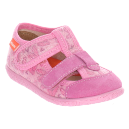 PANTOFLE KAPCIE MILAMI PINK 118-BR-61