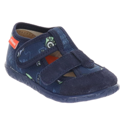 SLIPPERS MILAMI BLUE 118-BR-63